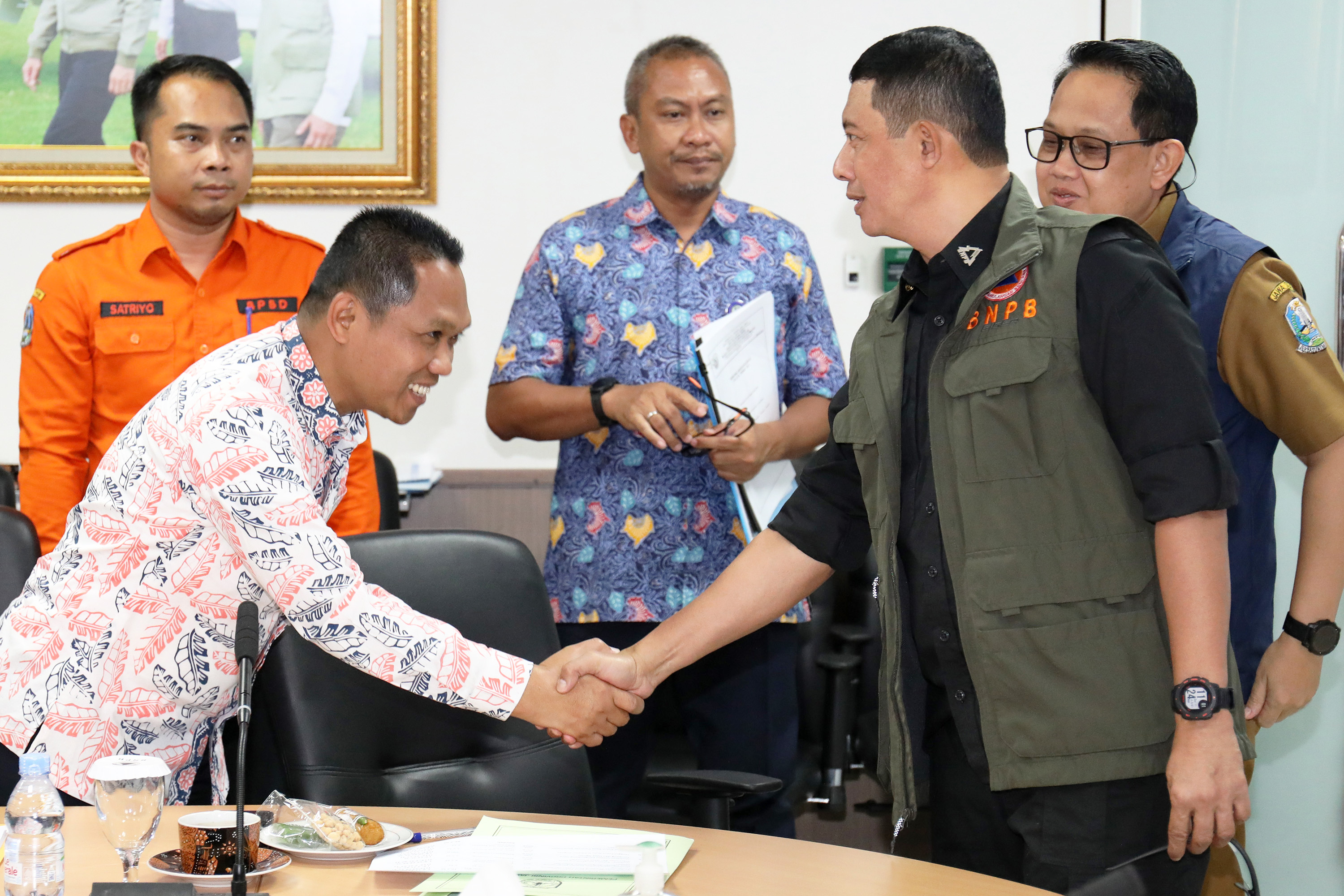 Kepala BNPB Terima Kunjungan Bupati Lumajang